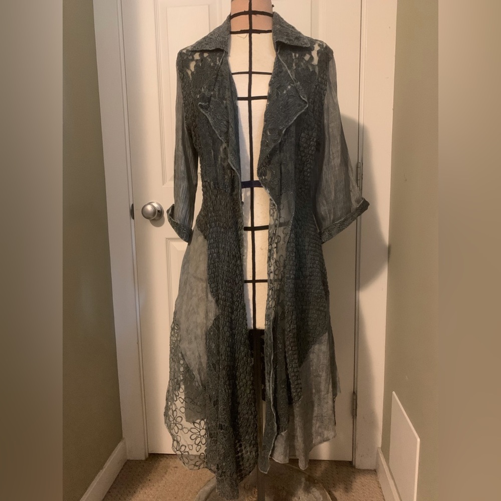 Minkas Patchwork Lace Cardigan